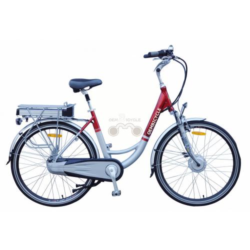 EBIKE COMPANY WHOLESALE 700C ALLOY SUSPENSION WOMENS ELECTRIC BICYCLE