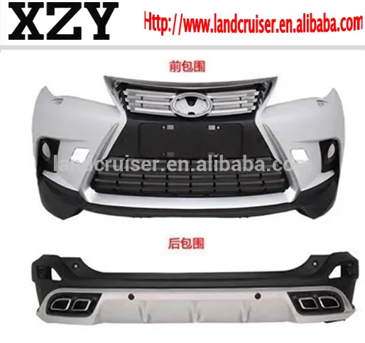 2013-2015 toyota RAV4 front bumper facelip upgrade LEXUS style