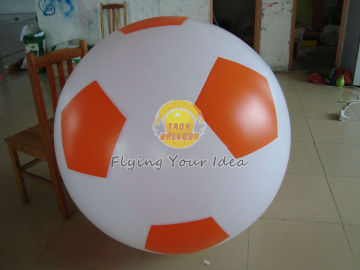 Durable 0.18mm Pvc Sports Football Balloons With No Printing For Entertainment Events