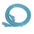 Cable Ethernet plano Cat5e Cat6 con RJ45 sin enganches
