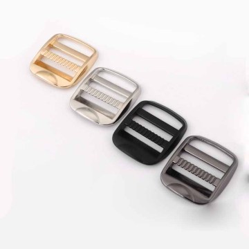 BC026 Metal Buckle Handbag Accessories: Brass Color Zinc Alloy Adjustable Straps for Luggage