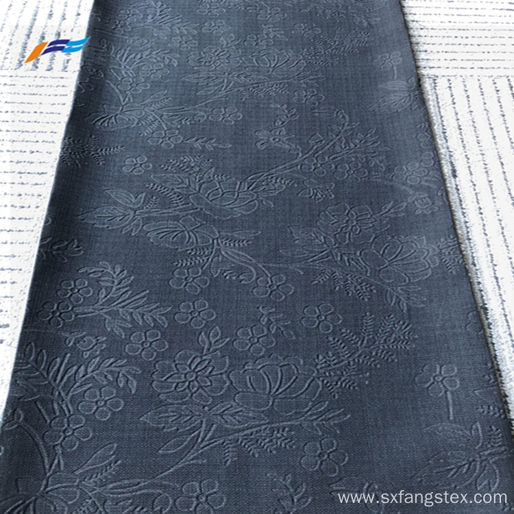 100 Polyester British Linen 3D Embossed Abaya Fabric