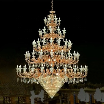 Modern Luxury K9 Crystal Chandelier Lighting Gold Chandeliers for Hotels