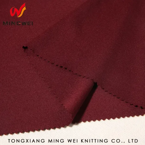 Textile material fabric wholesale price knit polyester tricot fabric