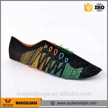 Breathable light vamp cotton running shoe upper material