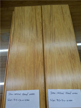 Natrual Strand Woven Bamboo Flooring