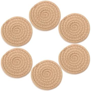 Customized Hot Selling Factory Supplier Cup Coasters in Various Sizes and Colors