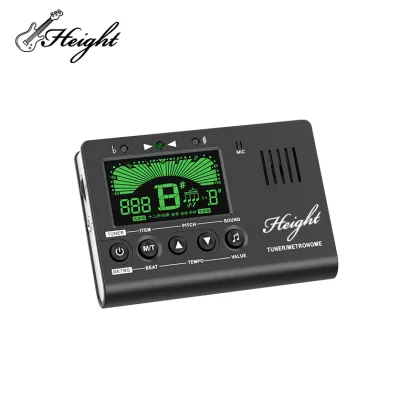 Electronic Guitar Tuner and Metronome: Accurate Tuning and Rhythm Practice Tool