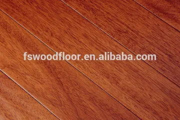 18mm thick tauari(brizilian oak)solid wooden floor
