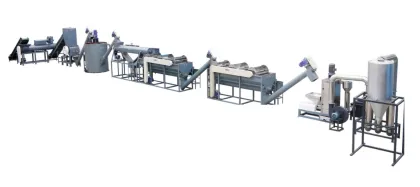 Professional extruder cleaning line
