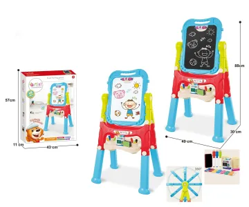 Montessori Educational Drawing Toys Set: Magnetic Double-Sided Board for Kids and Children