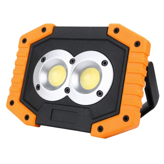 USB Rechargeable Portable Waterproof COB 30W LED Flood Light for Outdoor & Emergency Use