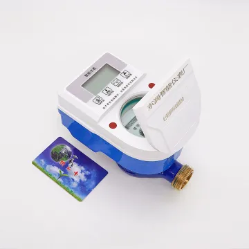20mm Cold Water Meter Smart Flowmeter with IC Card Prepaid RF Function and LCD Display