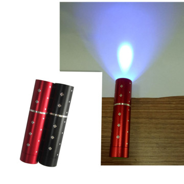 365nm UV Taschenlampe zum Erkennen von Jade -Kosmetikmaskenfluoreszenzmittel mit Bernsteinlampe
