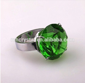 Green Wedding Napkin ring Crystal MH-00148B