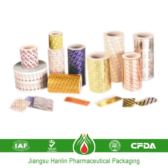 Printed Colored custom printed aluminum foil