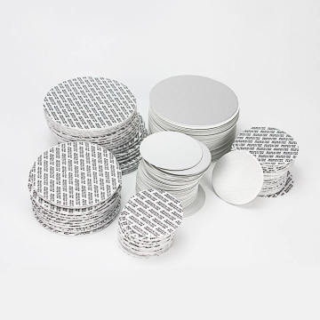 HZPK PET Plastic Bottle Glass Jar Aluminum Foil Breathable Seal Gaskets for Induction Sealing Machine