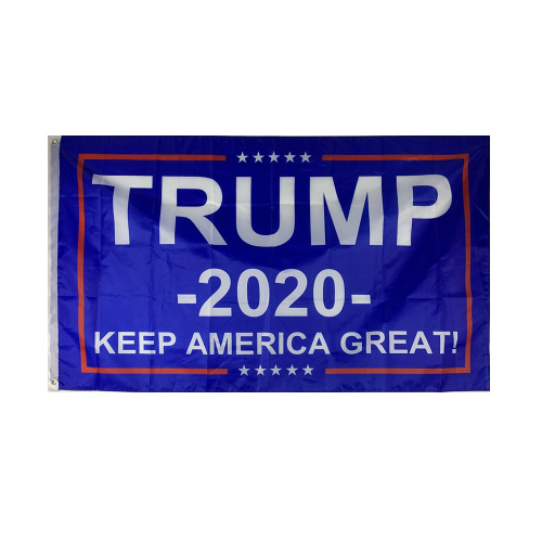 TRUMP Star Train Flags Banner