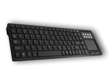 High Frequency 2.4ghz Wireless Digital Keyboard With Touch Pad For Desktop Computer Spare