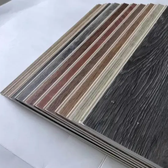 Light and Dark Wood Color SPC Flooring