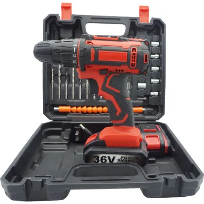 Brand New Mini Hand Electric Drill Tool Set 21V Battery Hammer Drill