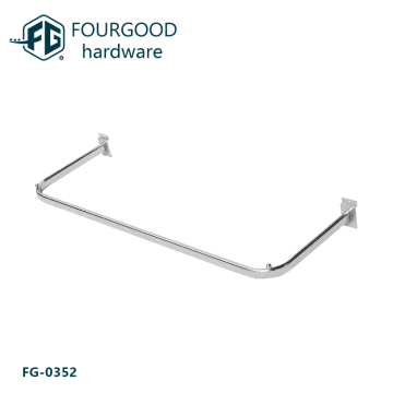 High Quality U-Shaped Metal Hanging Clothes Display Racks On Sale