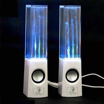 USB dancing water speakers, Led water jets fountain for mp3, iPad, iPhone MAC and more
