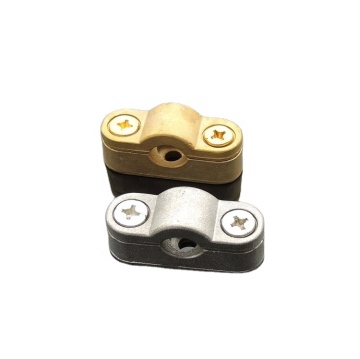 Electrical Grounding System: Brass Cable Saddle Clamps
