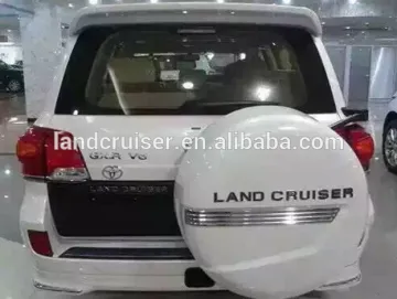 spare tyre cover for toyota land cruiser 2008-2015/ fj200 , high quality,pearl white spare tire cover for lc200