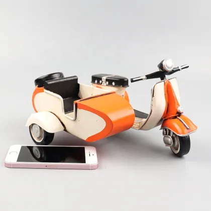 VESPA Three-Wheeled Motorcycle Iron Sheet Handicraft Collection