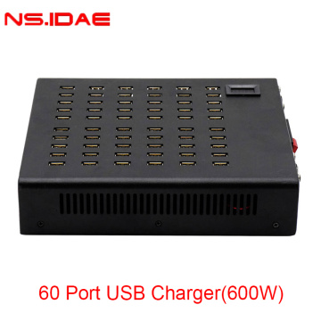 600W High Power 60 Ports USB Charger