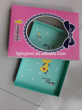paper box with PVC window