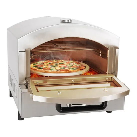 OO KIitchenware Commercial Propane Pizza Maker Double Layer Gas Pizza Oven for Party Cooking