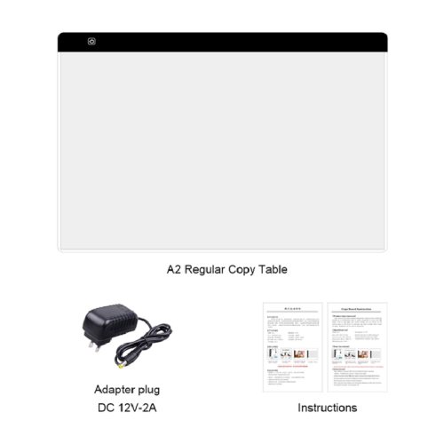 Caja de luz de rastreo portátil de Suron para dibujar