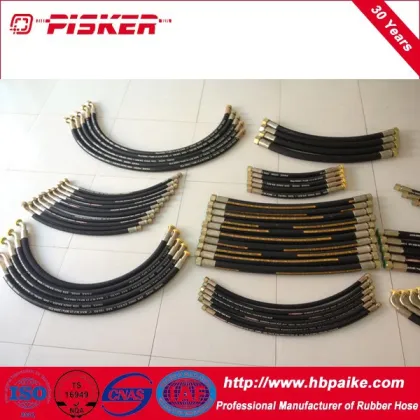 New technology high pressure hydraulic hose assembly