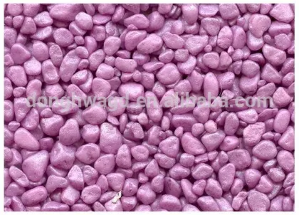 Yellow stone, Yellow pebbles, Yellow cobbles Size 3-9mm