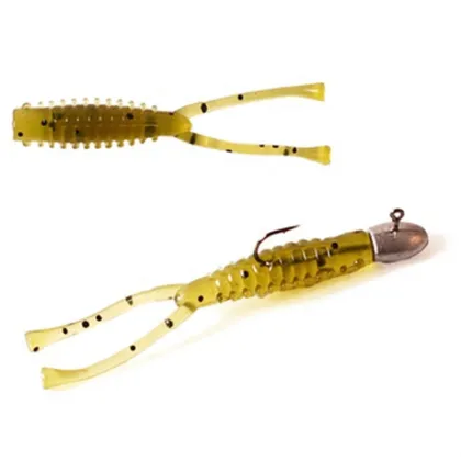 HISTOLURE 20pcs Soft Bait Fishing Lures for Ajing Rockfish and Bass