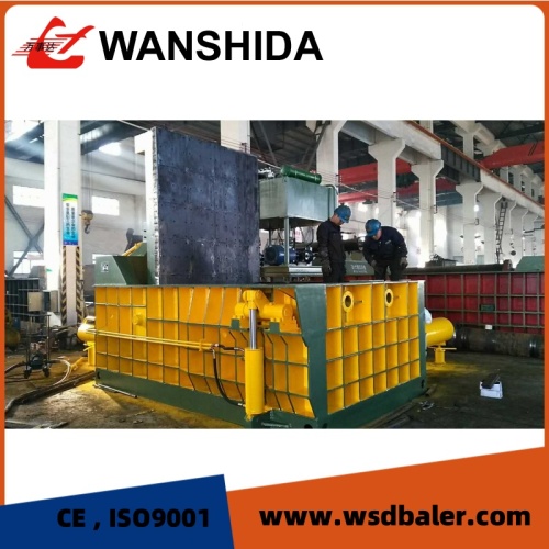 Máquina enfardadeira hidráulica de metal modelo Y83/F-125J