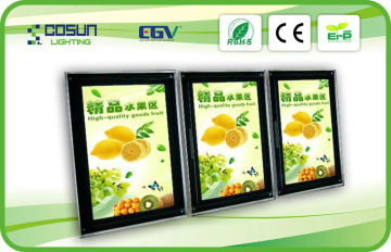 Lgp Edge Lit Crystal Slim Display Light Box For Office Energy Saving