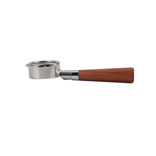 wooden handle 58mm portafilter for coffee machine