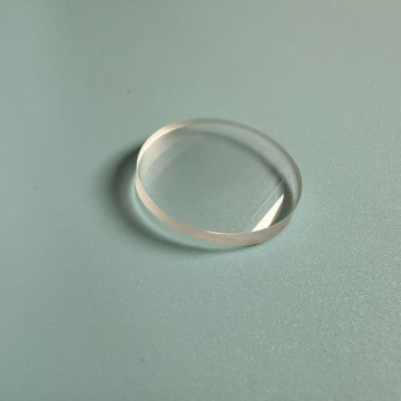 Lente convexa dupla CaF2 com revestimento AR