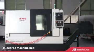 Heavy-Duty Horizontal CNC Lathe with Advanced Control Features