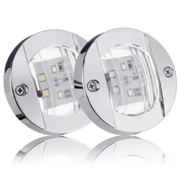 Marine Round Boat Light: Waterproof Transom and Stern Anchor Mounting Solution