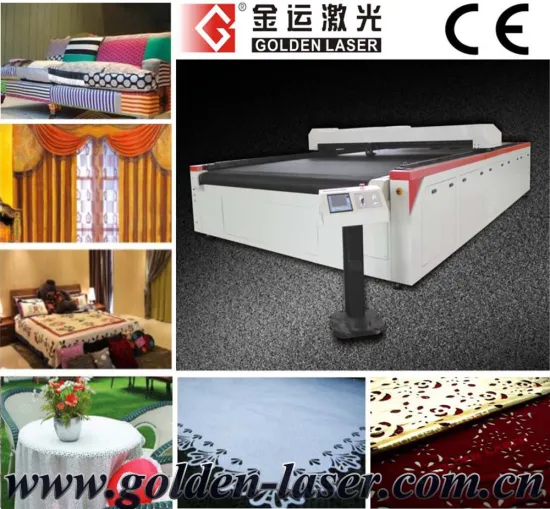 Automatic Laser Cutting Machine for Textile, Cloth, Rolling Fabric (CJGSHY-250300LD)