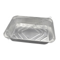 Recipiente de papel de aluminio bandeja oblonga de 8LB