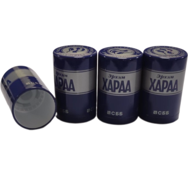 30x48mm Vodka Rum Non Refillable Plastic Fitment Closures