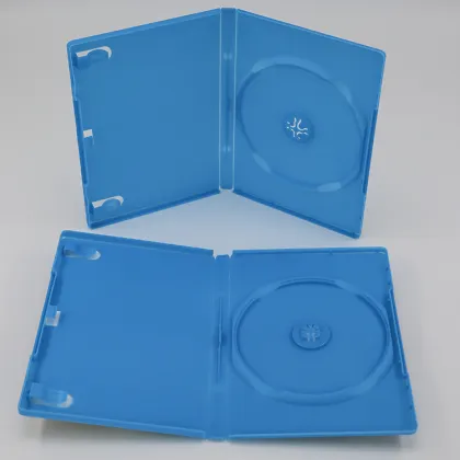 Wholesale Standard 14mm DVD Storage Case Blue Sega CD Case
