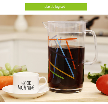 Decal Plastic Coffee Tea Water Jug