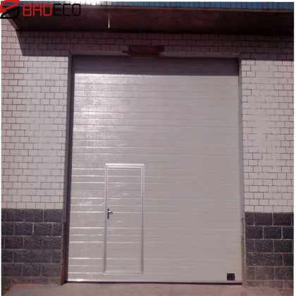 2017 hot sale sandwich panel industrial sectional door from BRD