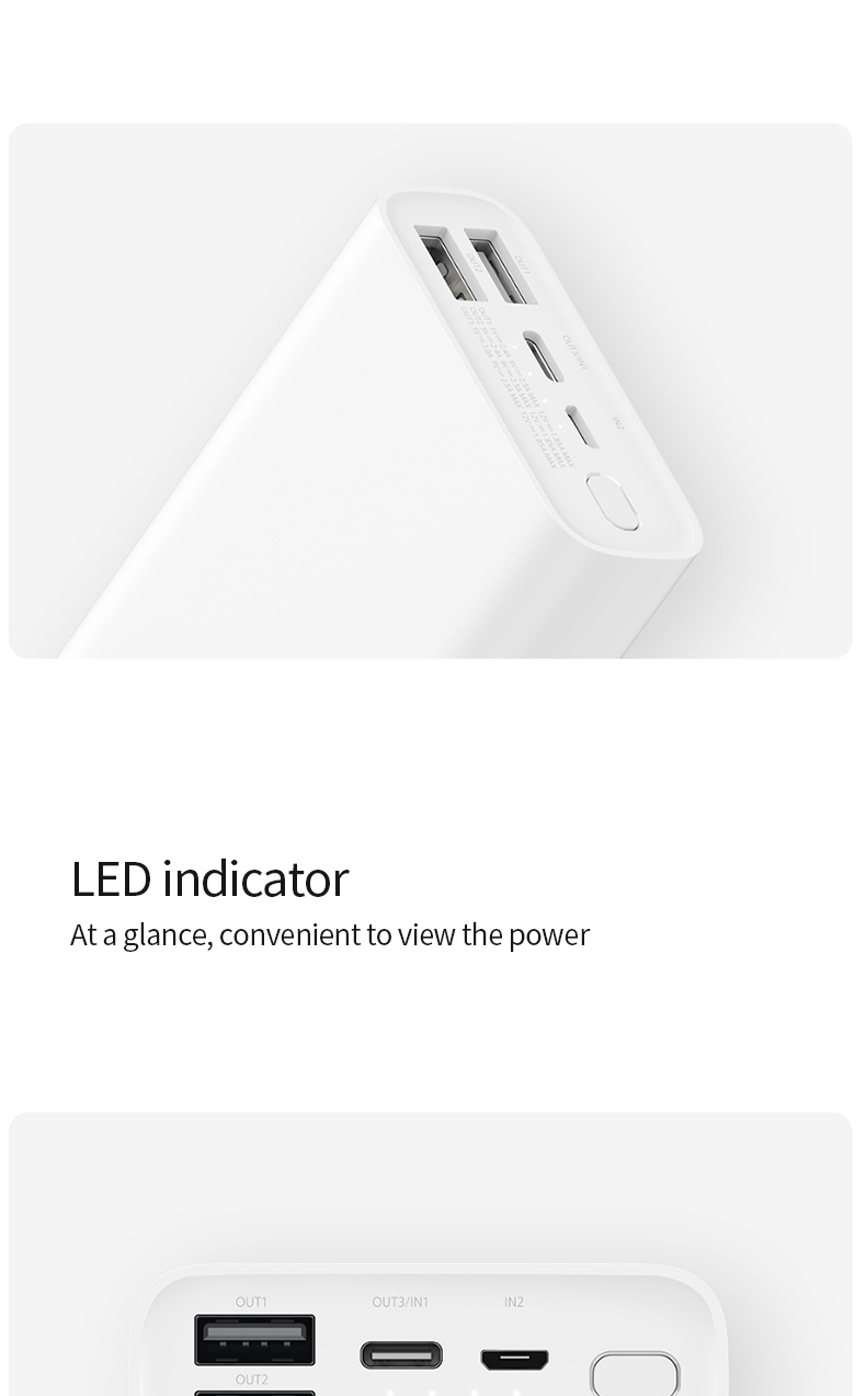 Xiaomi 10000mah Pocket Power Bank